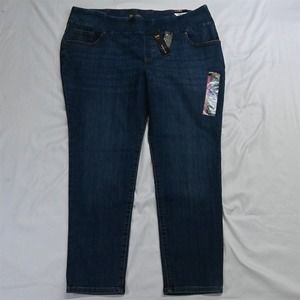 NEW Lee 24W Sculpting Slim Fit Skinny‎ Leg Medium Stretch Denim Jeans